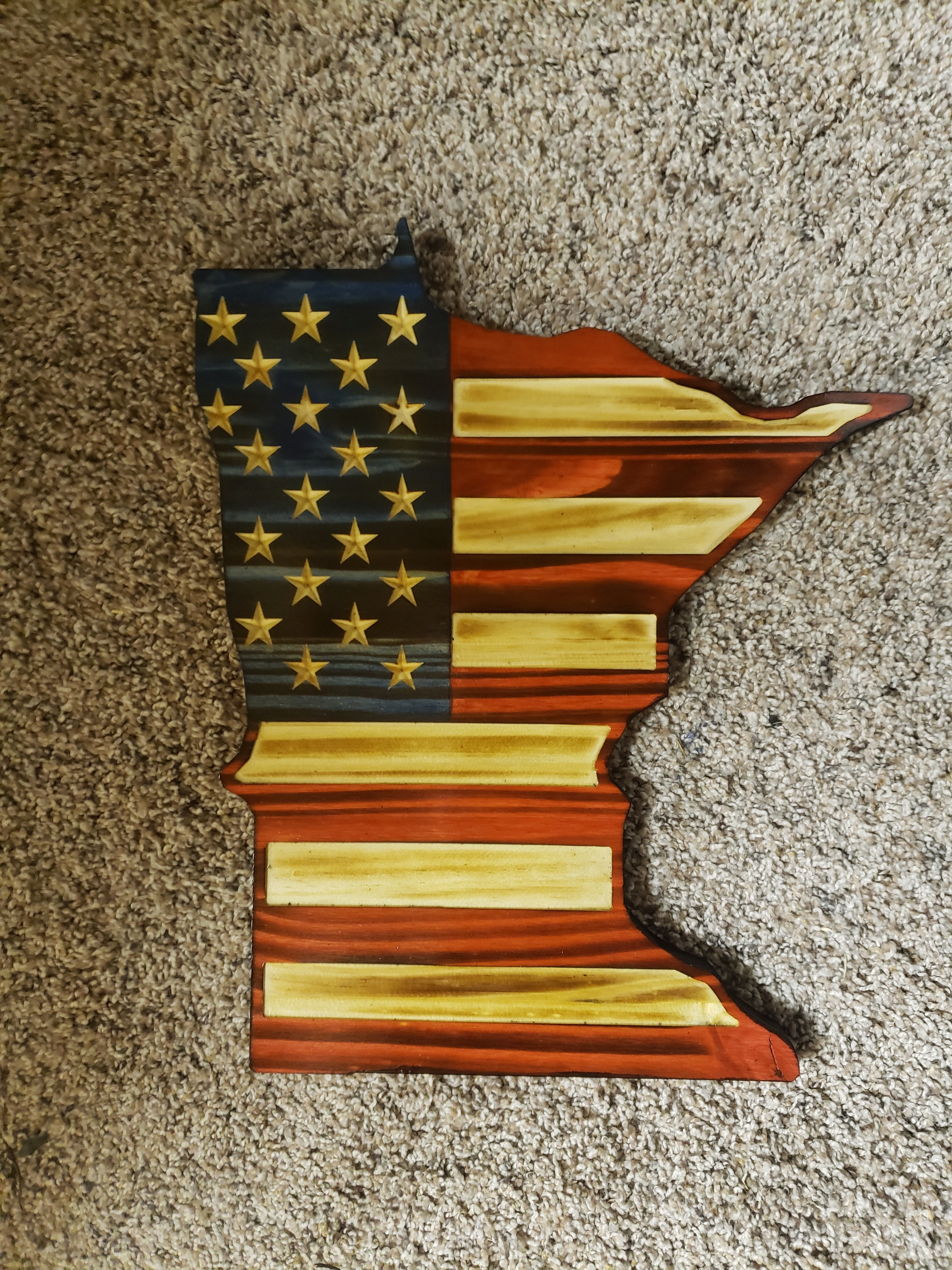 European Deer Mount Plaque - Personalized - Any State