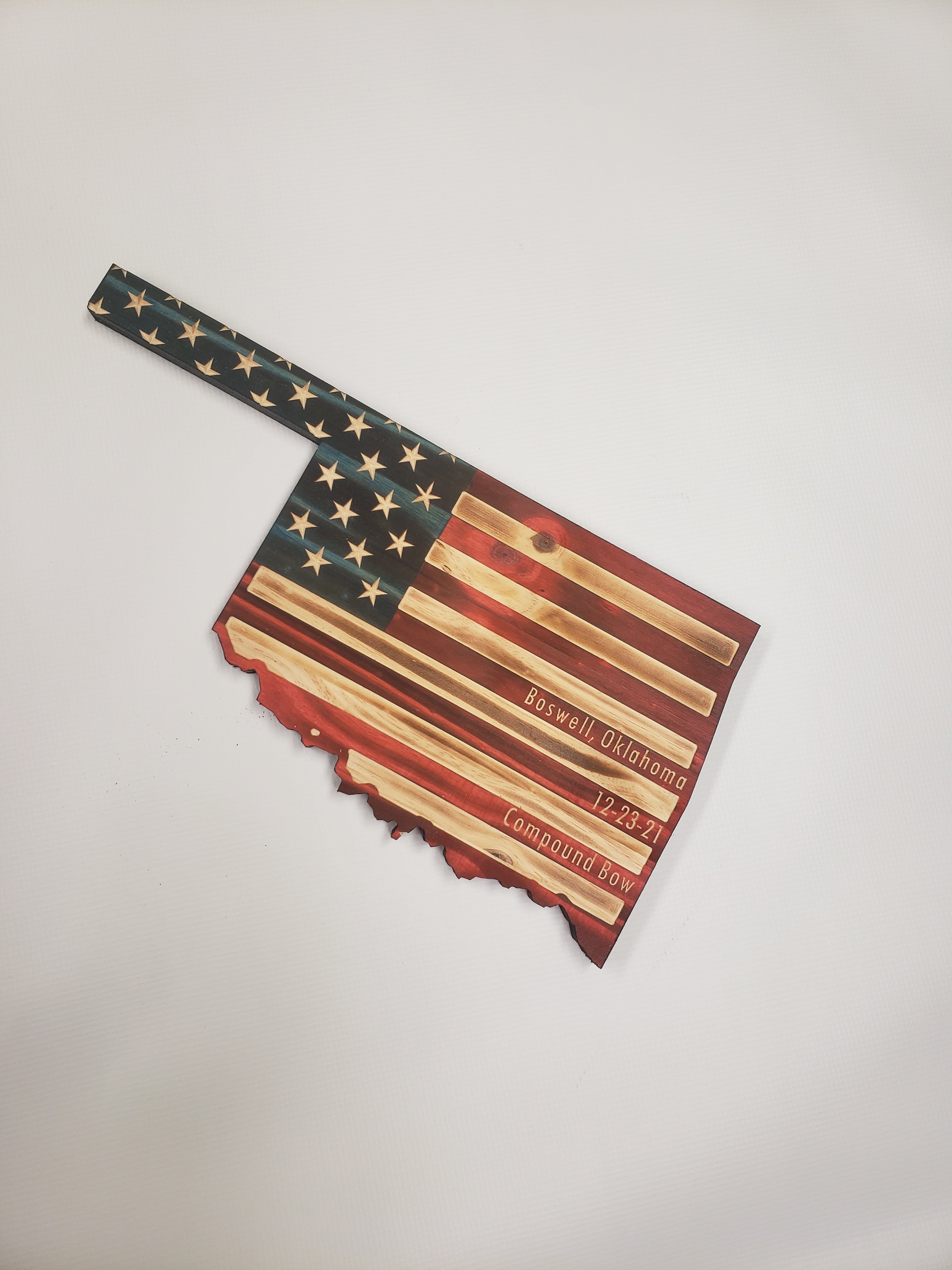 European Deer Mount Plaque - Personalized - Any State