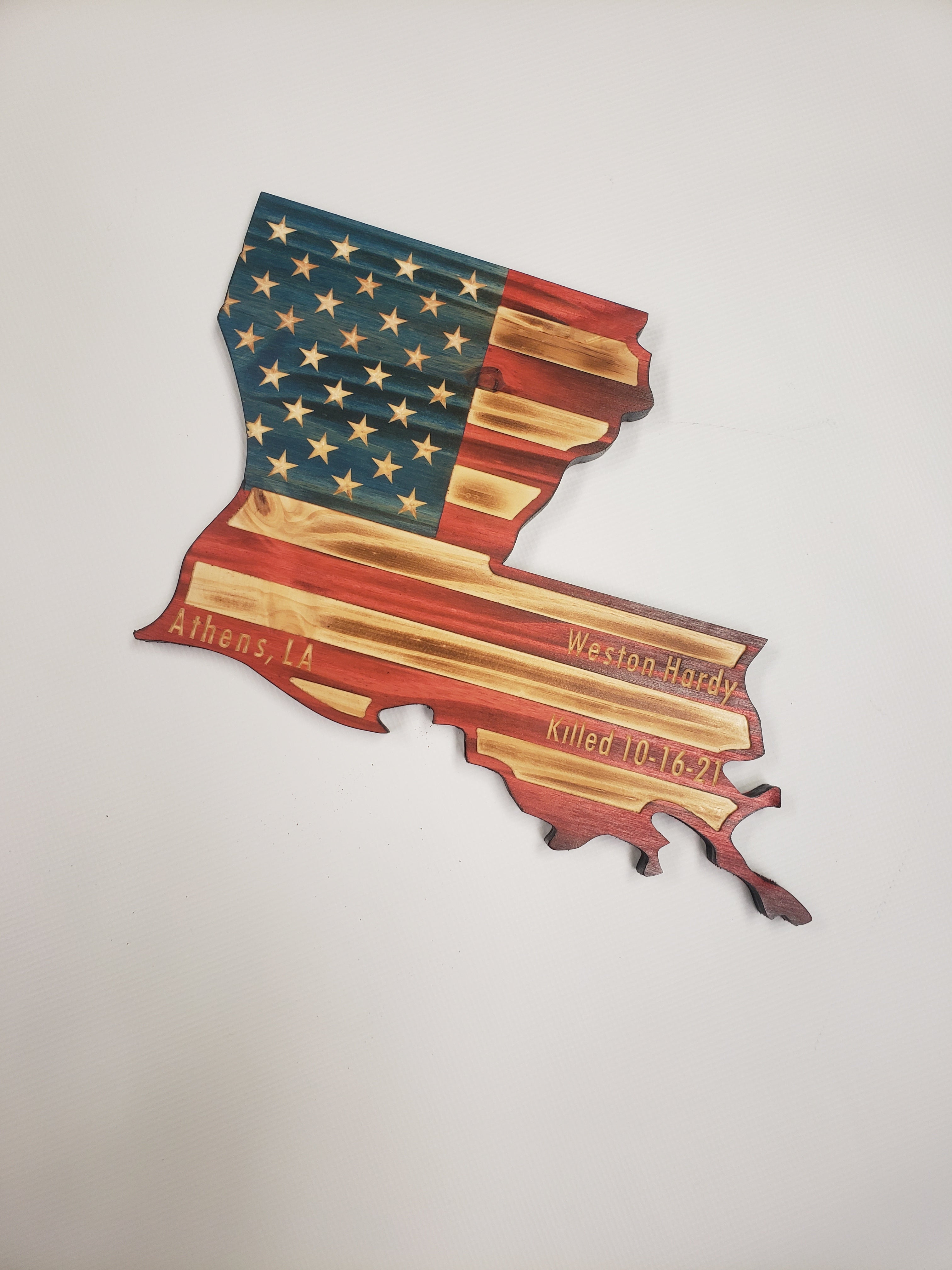 European Deer Mount Plaque - Personalized - Any State