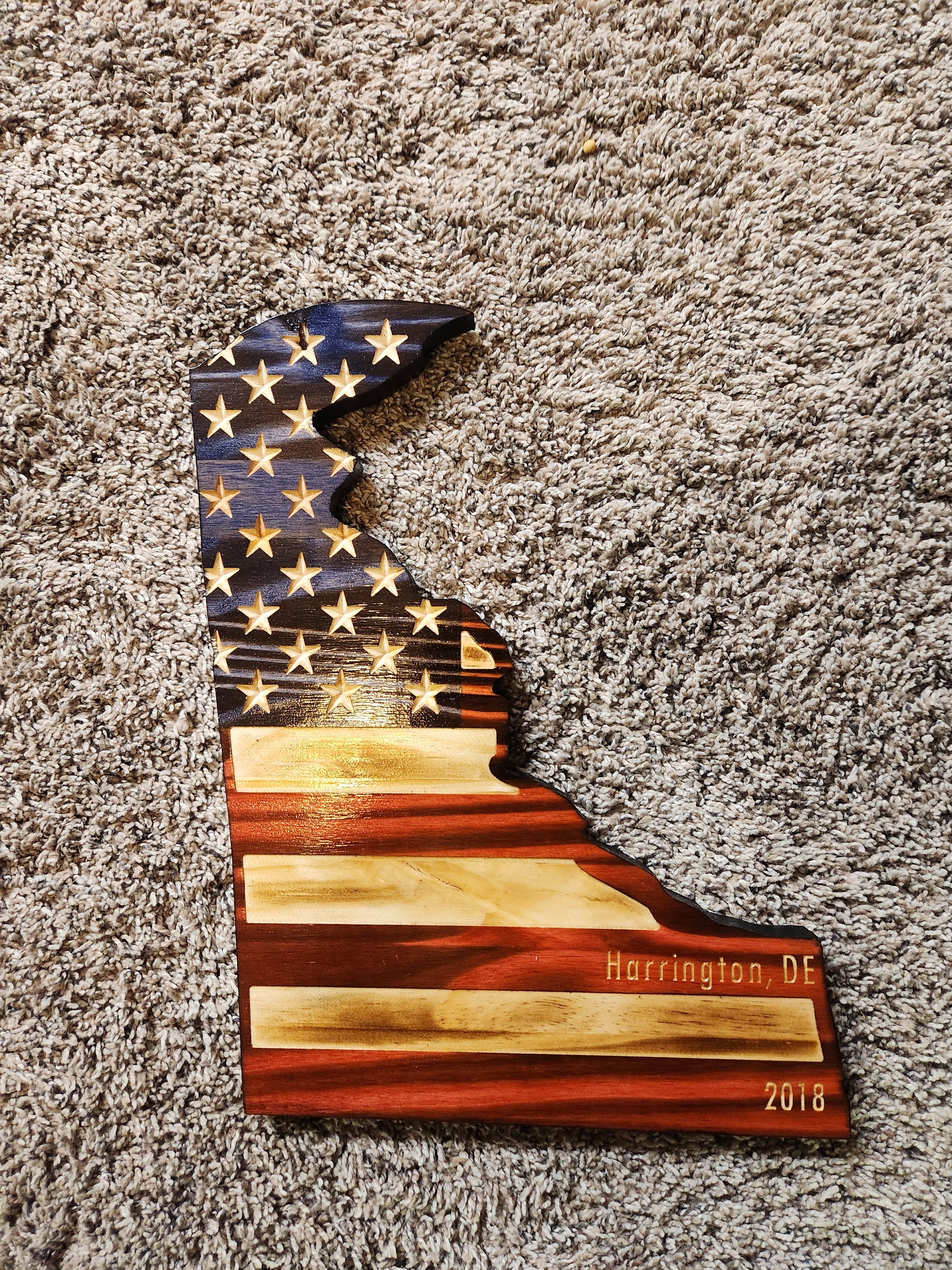 European Deer Mount Plaque - Personalized - Any State