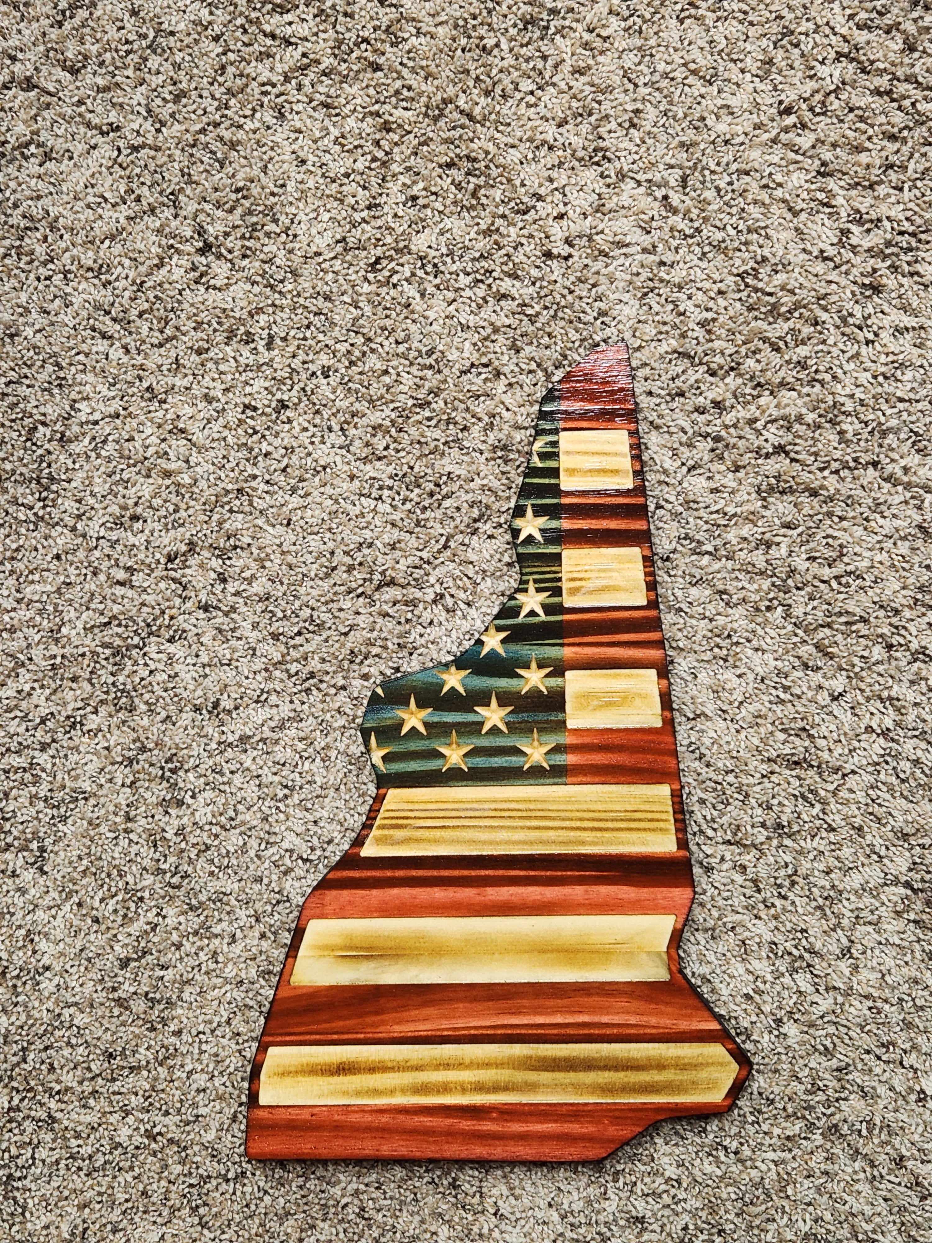 European Deer Mount Plaque - Personalized - Any State