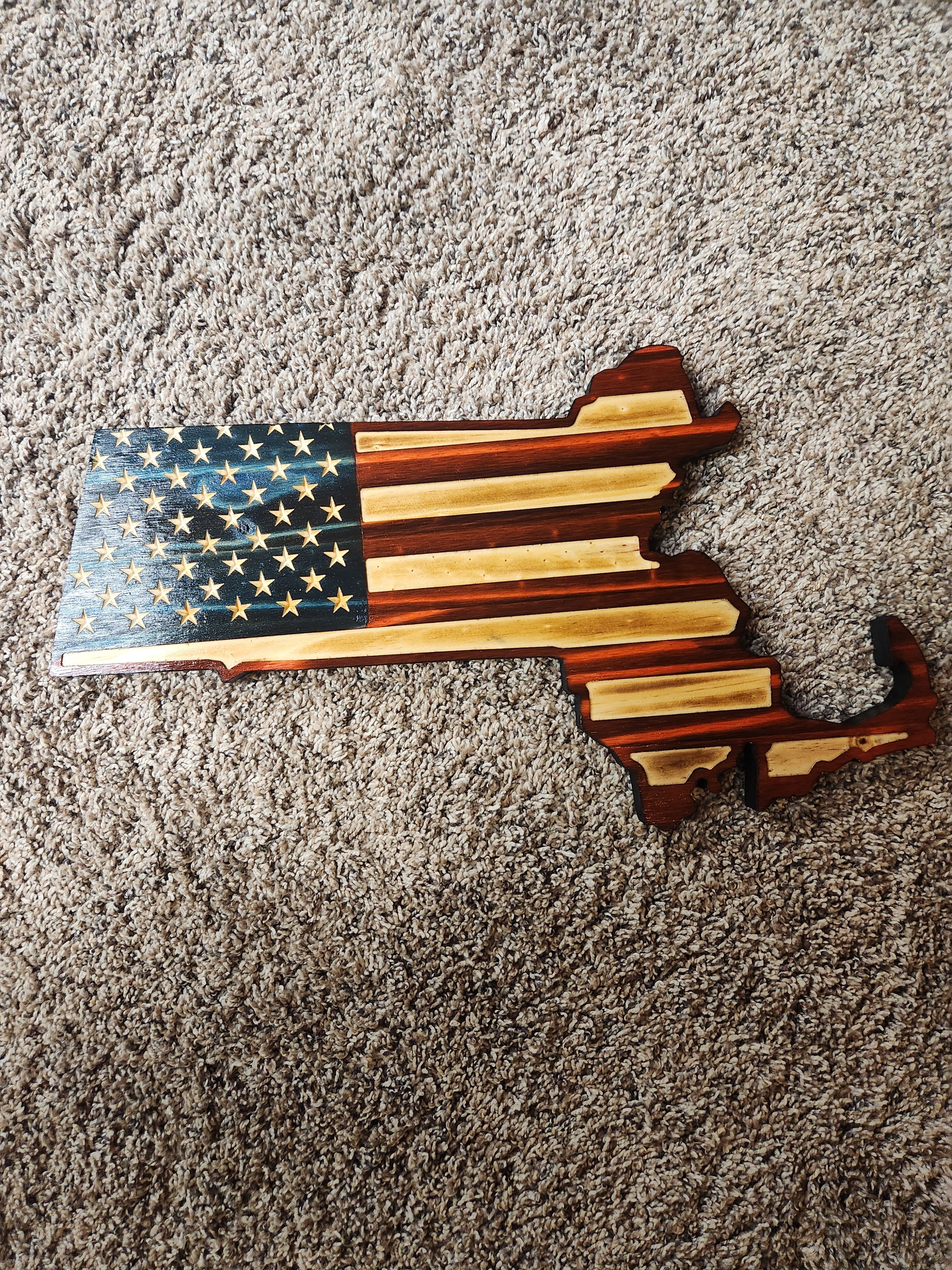 European Deer Mount Plaque - Personalized - Any State