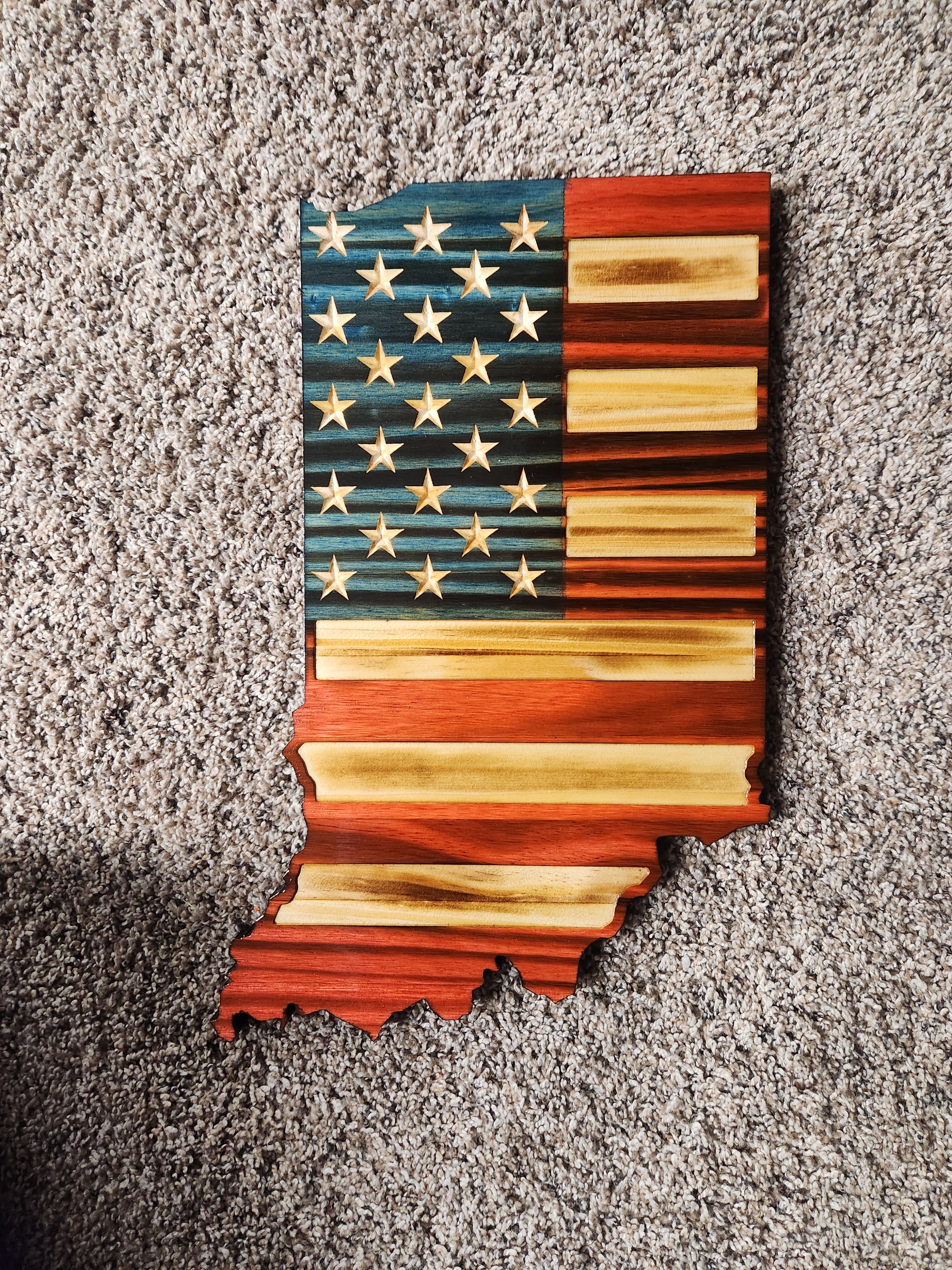 European Deer Mount Plaque - Personalized - Any State