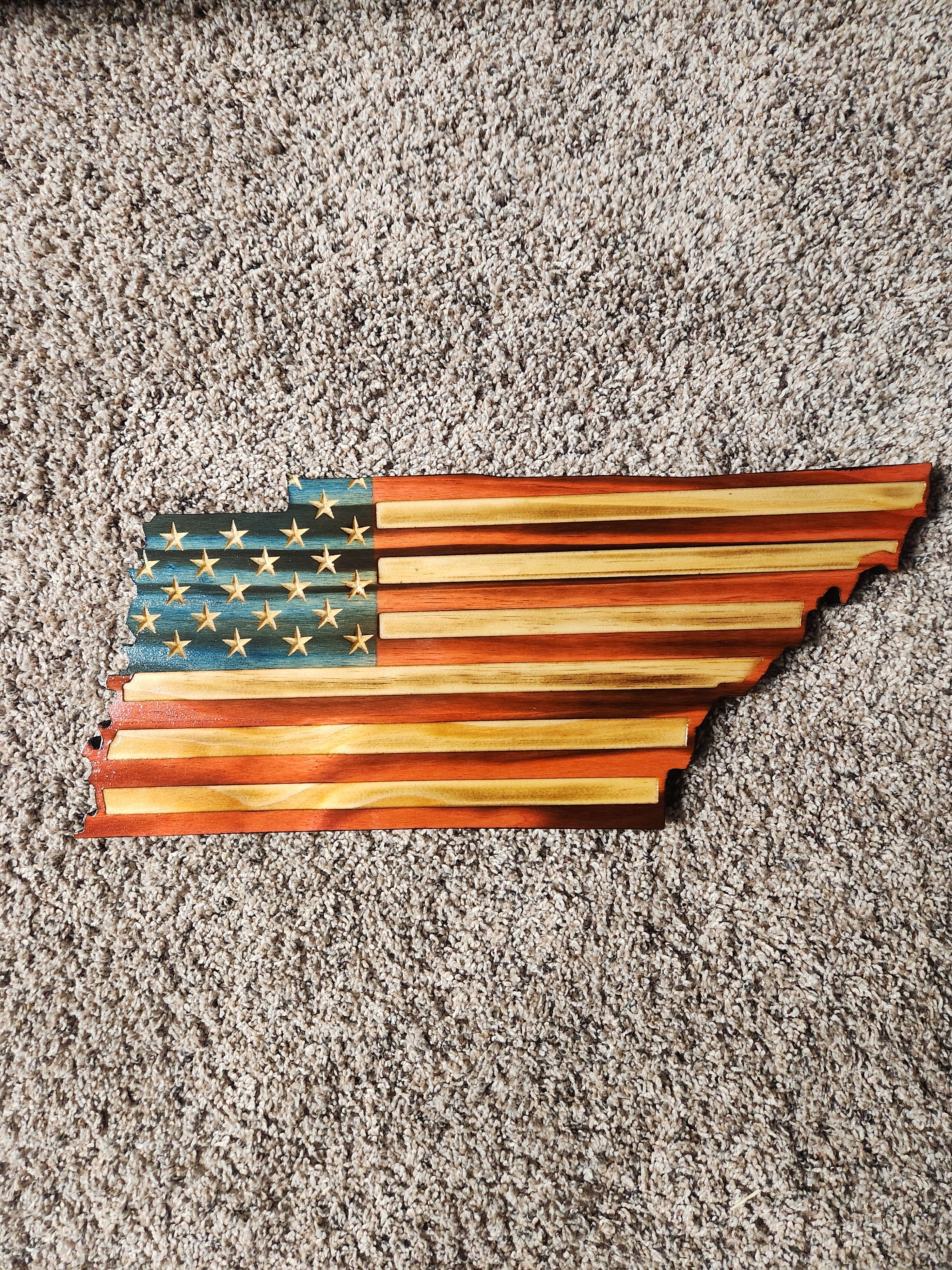 European Deer Mount Plaque - Personalized - Any State