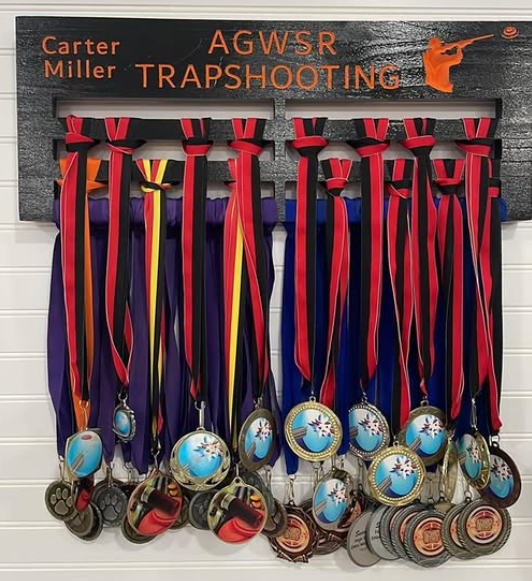 Kids Sports Display         Medals, Rings, Trophies